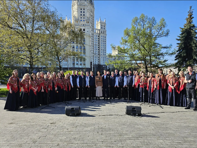 Рязанский молодежный хор выступил в эфире «Доброго утра» на Первом канале
